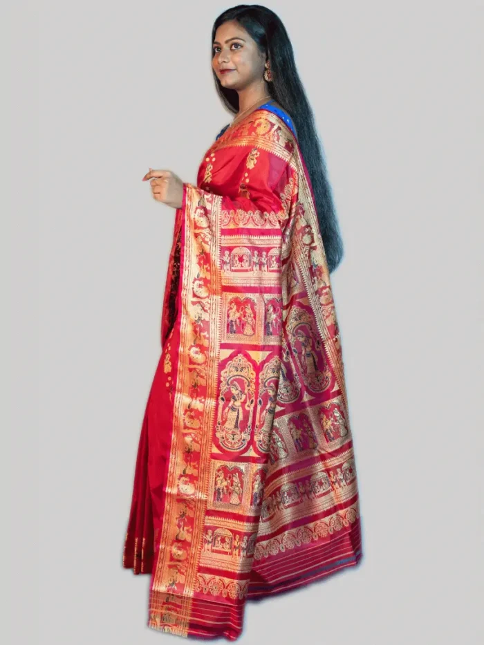 red-baluchari-saree-image