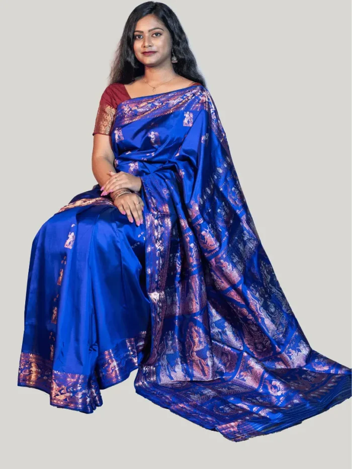 blue-swarnachari-saree-image-three